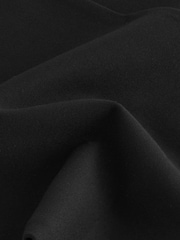 Black Smoothing Ponte Jersey Wide Leg Trousers - Image 7 of 7