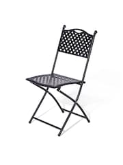 Rowlinson Black Havana Garden Bistro Set - Image 4 of 5
