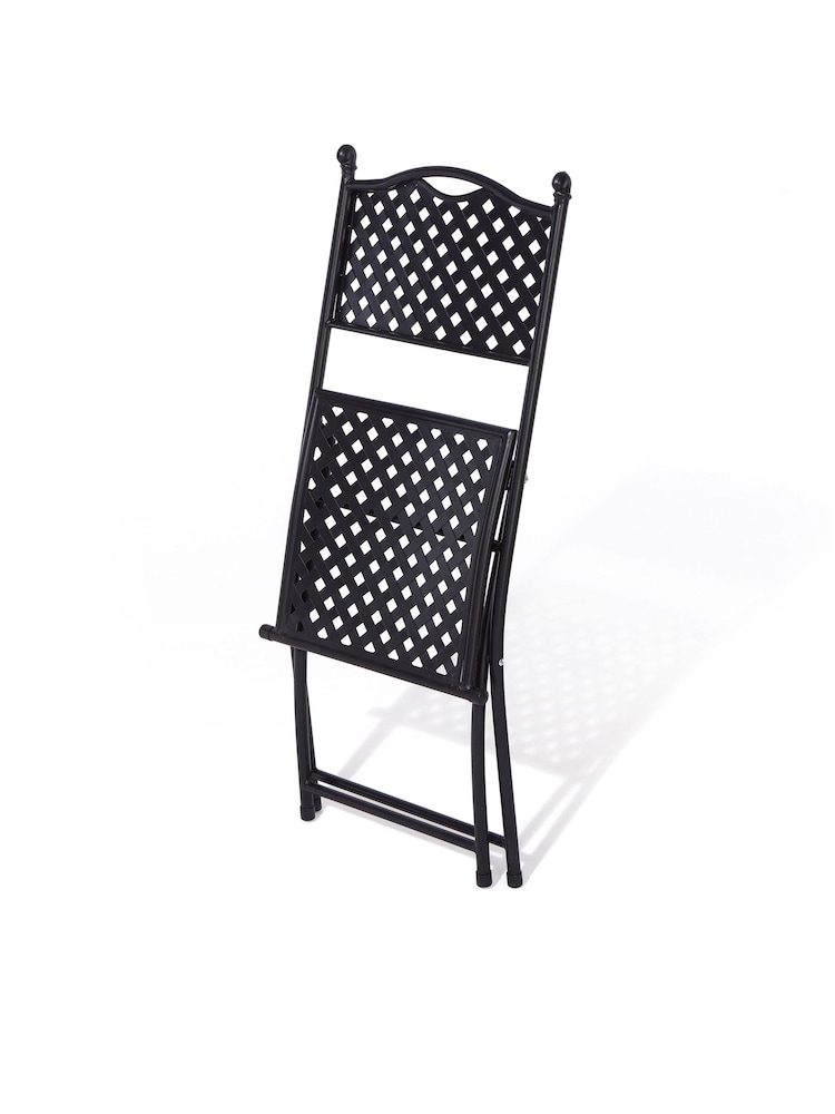 Rowlinson Black Havana Garden Bistro Set - Image 5 of 5