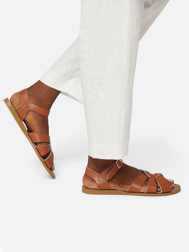 Marrón - Salt-Water Sandals The Original Flat Strappy Sandals - Imagen 1 de 4