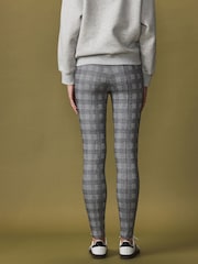 Monochrome Ponte Waistband Detail Leggings - Image 4 of 8
