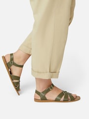 Salt-Water Sandals Green The Original Flat Strappy Sandals - Image 1 of 4