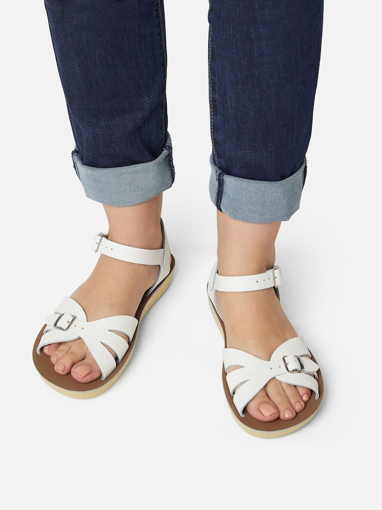 Salt-Water Sandals White Boardwalk Waterproof Sandals - Image 2 of 4