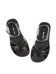 Salt-Water Sandals Black Boardwalk Waterproof Sandals - Image 4 of 4
