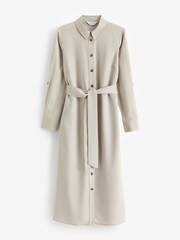 Seraphine Yellow Duster Maternity Shirt Dress - Image 5 of 5