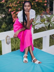 Salt-Water Sandals White The Original Flat Strappy Sandals - Image 4 of 4