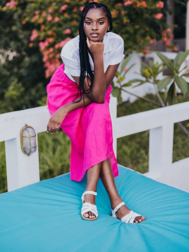 Salt-Water Sandals White The Original Flat Strappy Sandals - Image 4 of 4