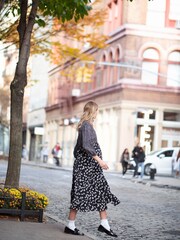 Seraphine Button-Down Maternity Black Dress - Image 10 of 11