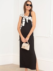 Seraphine Scoop Neck Bodycon Maternity Dress - Image 1 of 8