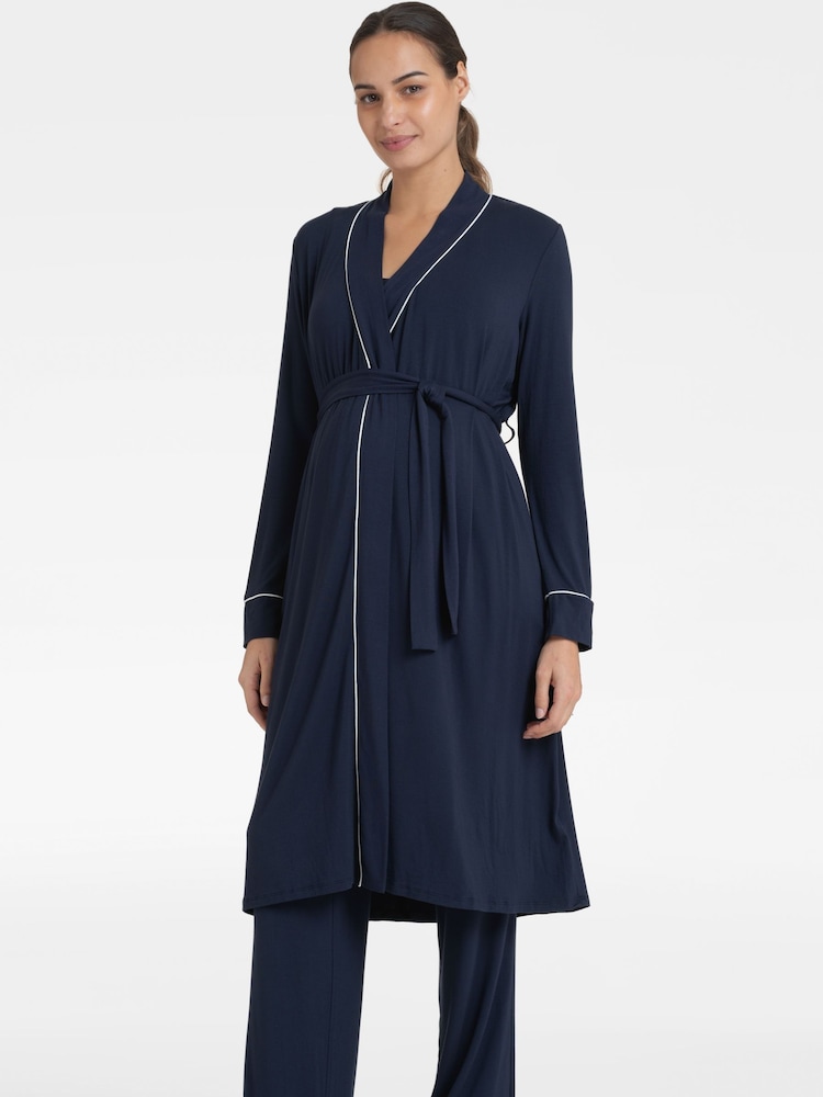 Seraphine Black Jersey Maternity Loungewear 3 Piece Set - Image 1 of 5