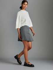 Grey Premium Jersey Kilt Skirt - Image 2 of 6
