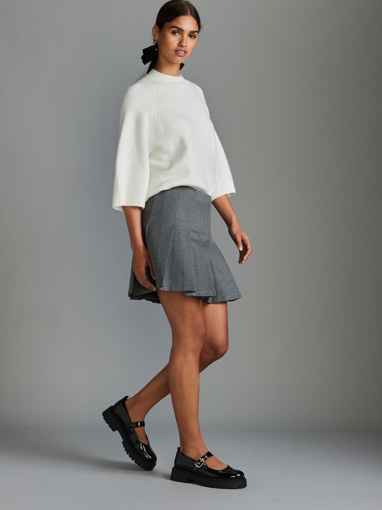 Grey Premium Jersey Kilt Skirt - Image 2 of 6
