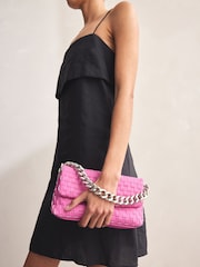 Hot Pink - Gewebte Clutch - Bild 2 von 9