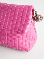 Hot Pink - Gewebte Clutch - Bild 9 von 9