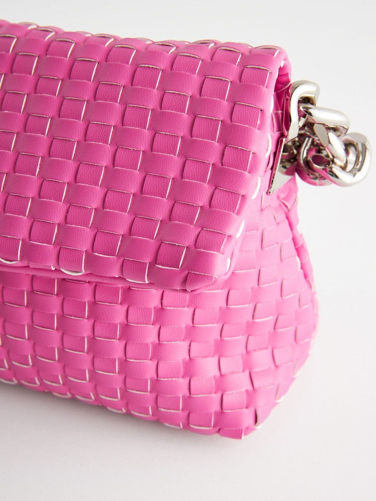 Hot Pink - Gewebte Clutch - Bild 9 von 9