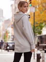 Seraphine Grey 3 In 1 Relaxed Fit Maternity Hoodie - Image 2 of 6