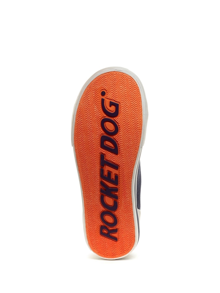 Rocket Dog Jazzin Hi 12A Canvas Trainers - Image 7 of 7