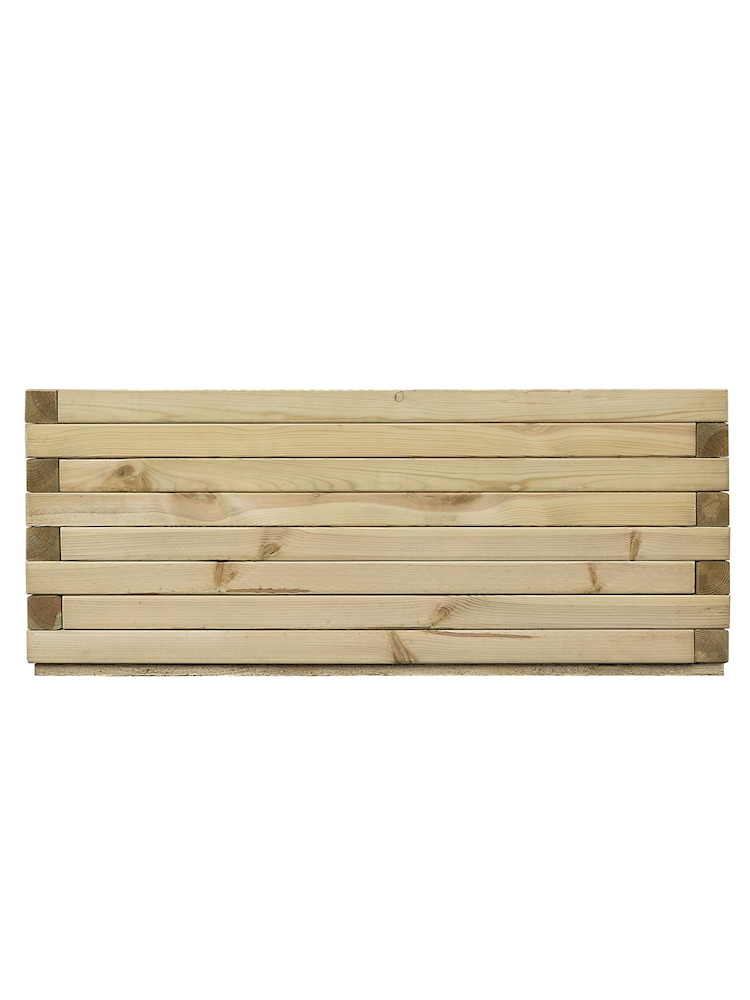 Rowlinson Natural Rectangular Patio Garden Planter - Image 2 of 4