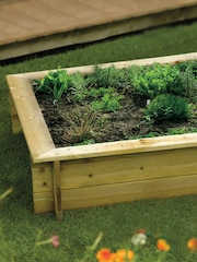 Rowlinson Natural Raised Bed Garden Sandpit - Image 1 of 2