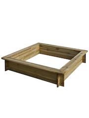 Rowlinson Natural Raised Bed Garden Sandpit - Image 2 of 2