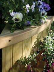 Rowlinson Natural Marberry 3 Tier Cascade Garden Planter - Image 4 of 4