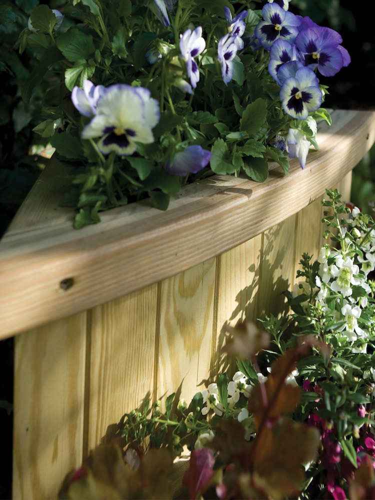 Rowlinson Natural Marberry 3 Tier Cascade Garden Planter - Image 4 of 4