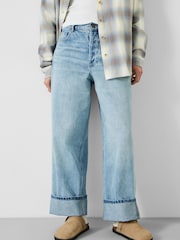 Hush Blue Mia Straight Leg 100% Cotton Jeans - Image 1 of 4