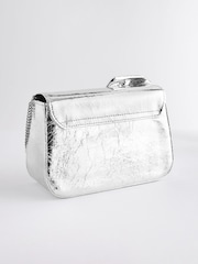 Silver Bow Clutch Bag - Image 6 of 9