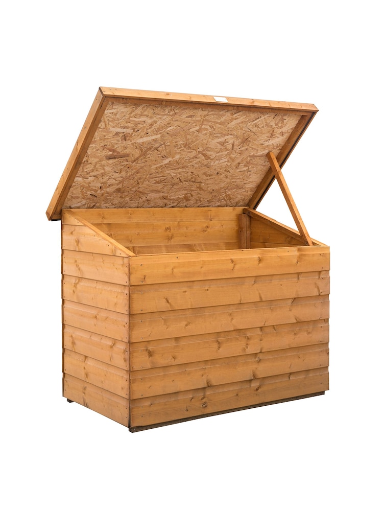 Rowlinson Honey Brown Garden Patio Chest - Image 2 of 6