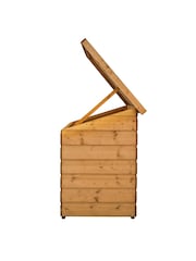 Rowlinson Honey Brown Garden Patio Chest - Image 3 of 6
