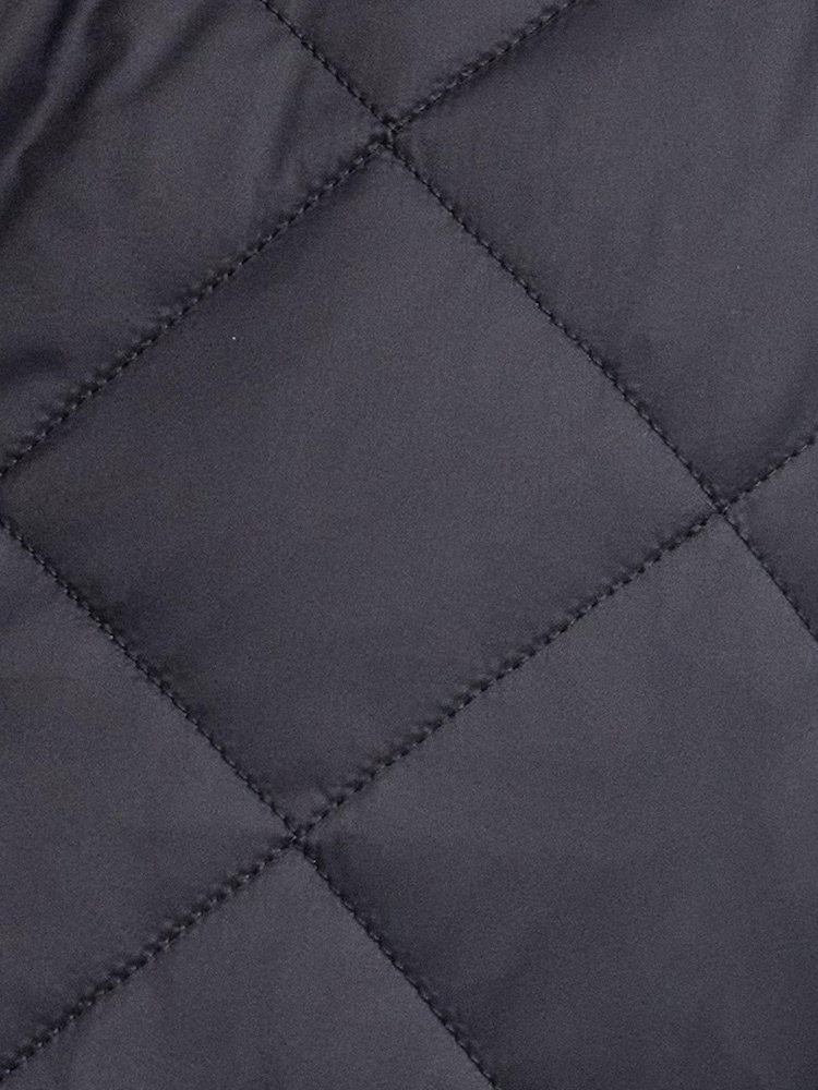 Barbour® International Black Hamilton Quilted Bomber Jacket - Image 8 of 8