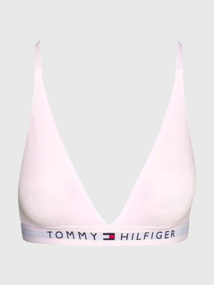 Tommy Hilfiger Pink Unlined Triangle Tog Bra - Image 4 of 4
