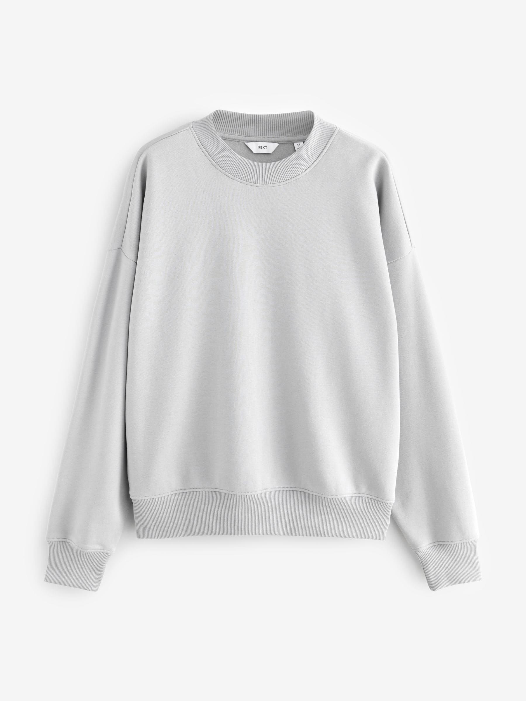 Buy Light Grey Rich Jersey Crew Sweatshirt from Next USA