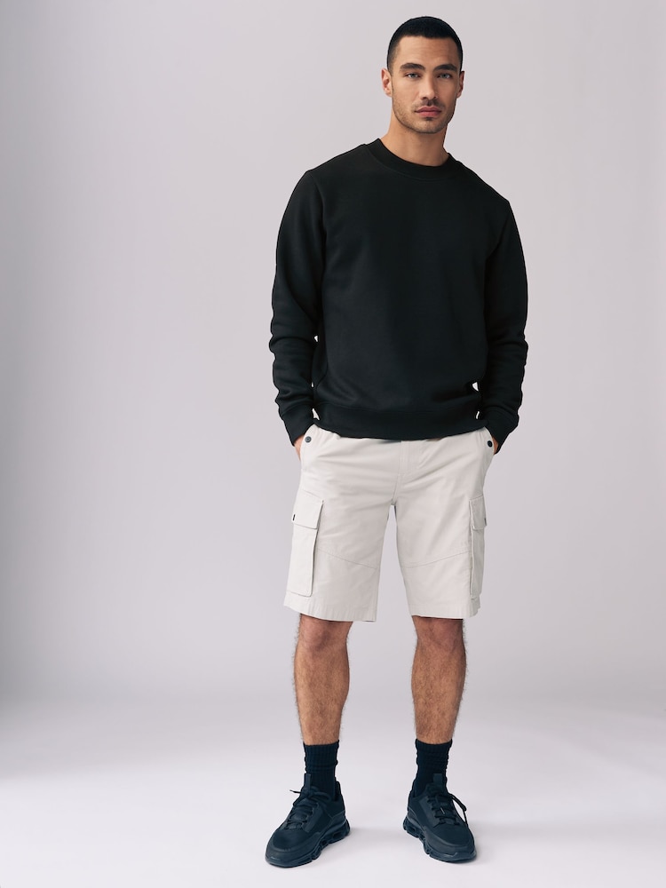 Black/Grey 2Pk Crew Sweatshirts 2 Pack - Image 5 of 10