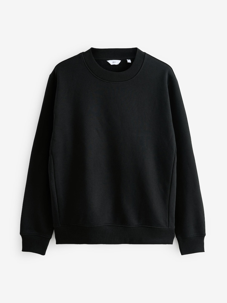 Black/Grey 2Pk Crew Sweatshirts 2 Pack - Image 9 of 10