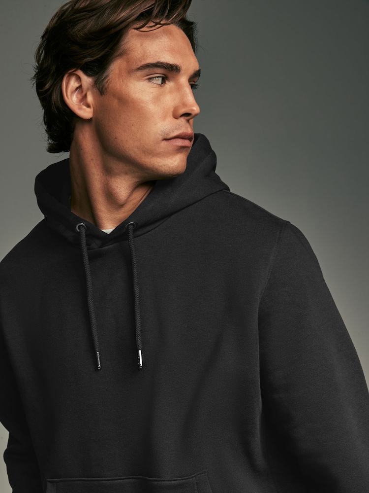 Carhartt Work In Progress: Pull à capuche noir à logo Script | SSENSE