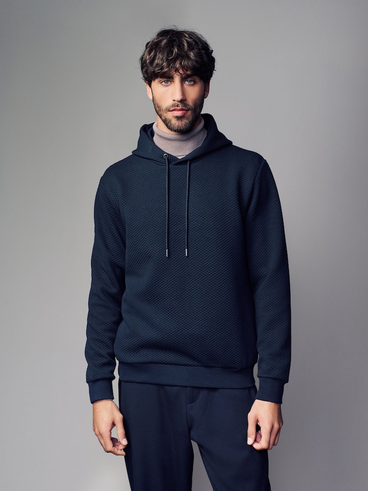 Navy Blue/Khaki Green Diamond Hoodies 2 Pack - Image 10 of 11