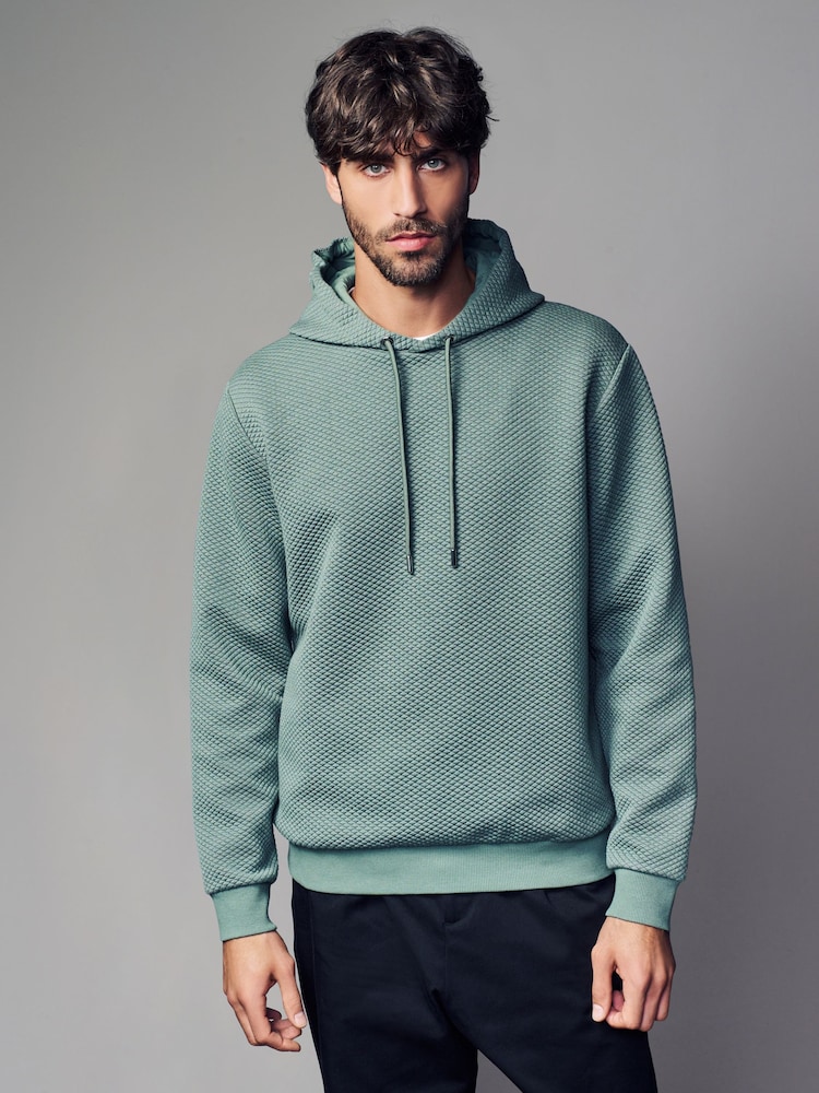 Navy Blue/Khaki Green Diamond Hoodies 2 Pack - Image 6 of 11