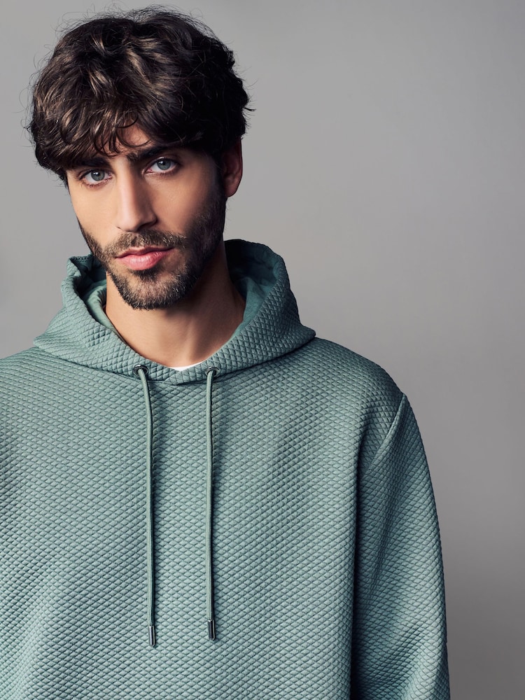 Navy Blue/Khaki Green Diamond Hoodies 2 Pack - Image 9 of 11