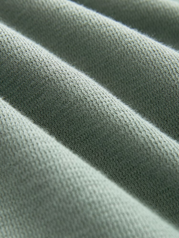 Stone/Blue/Green Textured Coord 100% Cotton T-Shirt And Shorts Set 3 Pack - Image 10 of 10 Stone/Blue/Green Textured Coord 100% Cotton T-Shirt And Shorts Set 3 Pack - Image 10 of 10