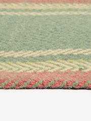 Green Barton Check Doormat - Image 4 of 4