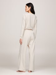 Tommy Hilfiger Cream Modal Joggers - Image 2 of 5