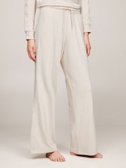 Tommy Hilfiger Cream Modal Joggers - Image 3 of 5