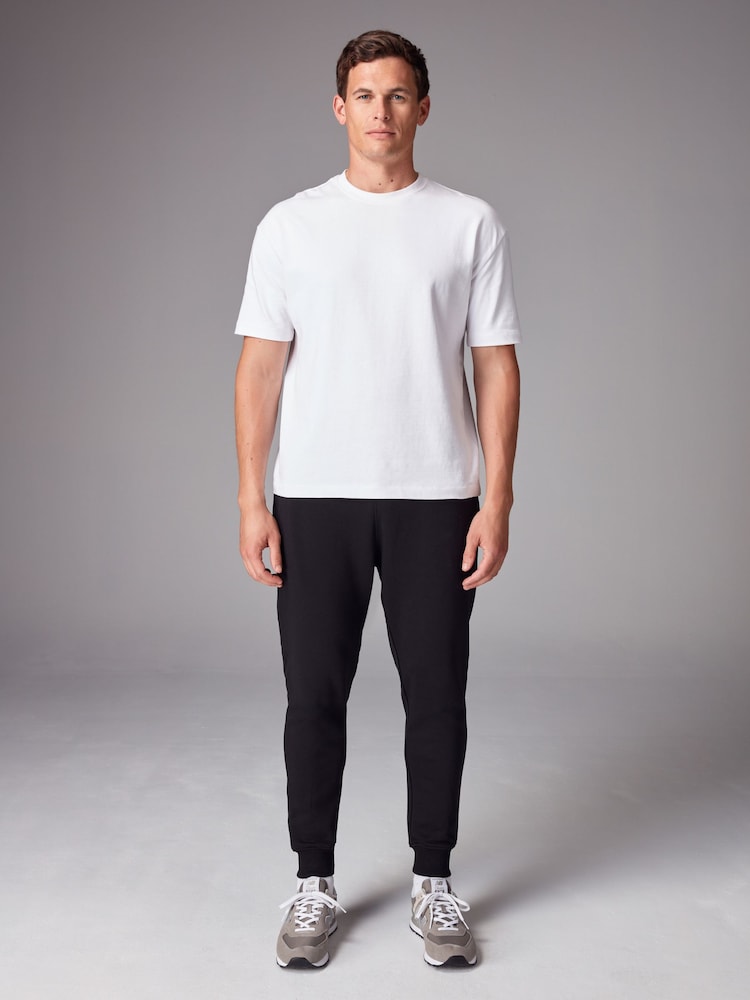 Noir/Marine - Coupe ajustée Joggers 2 Lot - Image 3 of 11