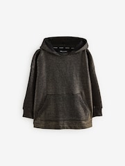 smALLSAINTS Black/Gold Girls Tierra Logo Etienne Hoodie - Image 7 of 11