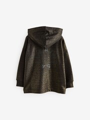smALLSAINTS Black/Gold Girls Tierra Logo Etienne Hoodie - Image 8 of 11