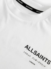 Белый/Шпилька - smALLSAINTS Oversized Girls Underground Crew T-Shirt - Image 7 of 7