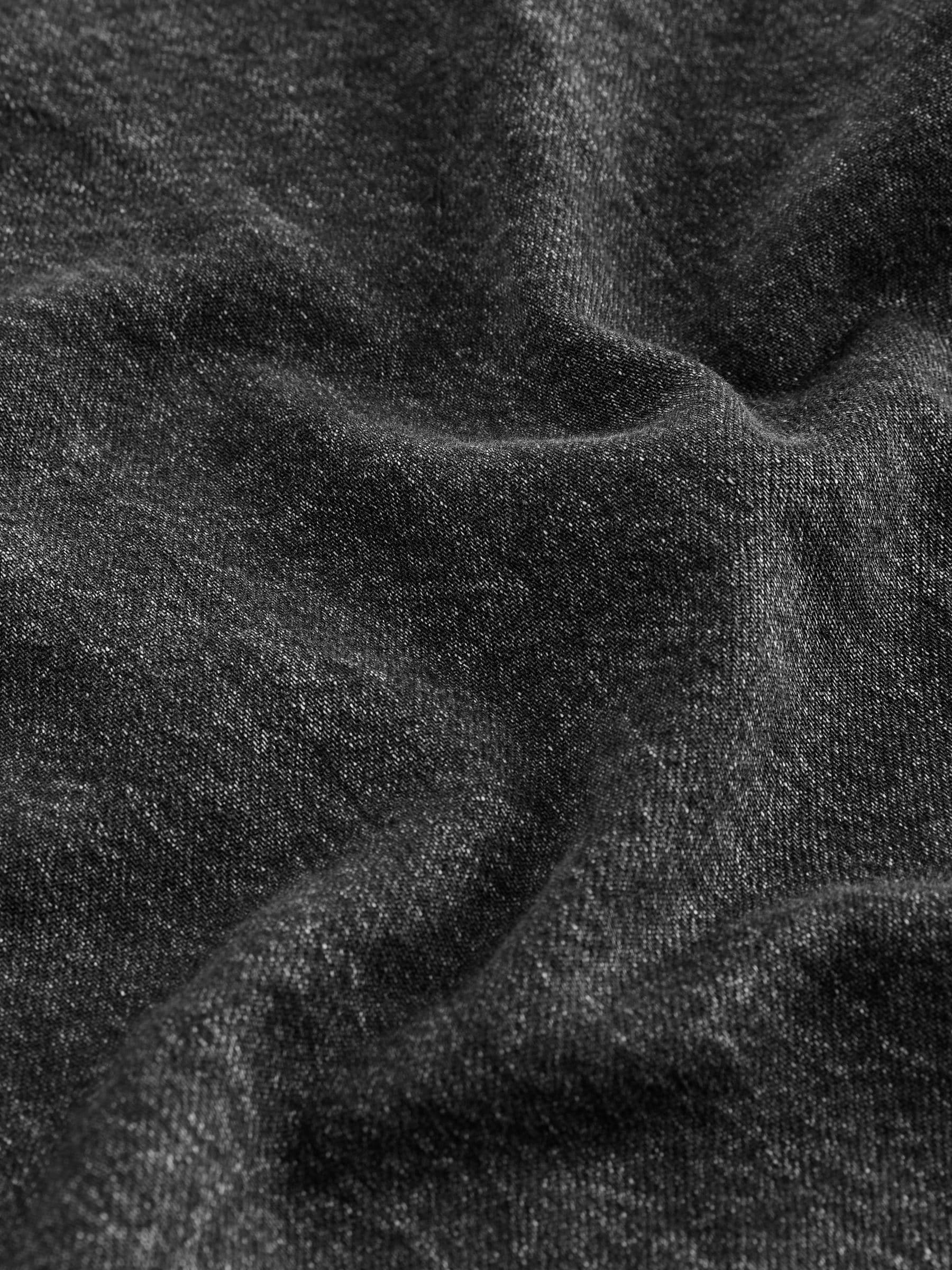 今年の新作から定番まで！ Buy Washed Black 100% Cotton Short Sleeve Denim T-Shirt トップス