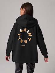smALLSAINTS Black Girls Tierra Logo Etienne Hoodie - Image 2 of 8