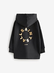 smALLSAINTS Black Girls Tierra Logo Etienne Hoodie - Image 6 of 8
